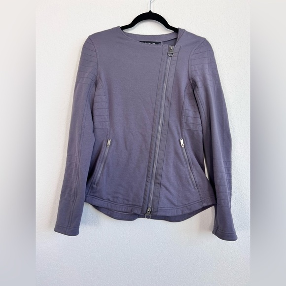 Athleta Jackets & Blazers - Athleta Women's Purple Moto Jacket Size Small